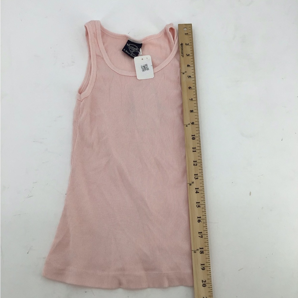 Pink Ribbed Tank Top - Picture 4 of 5